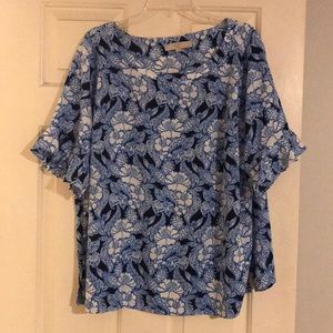 LOFT 3/4 sleeve blouse, size 20